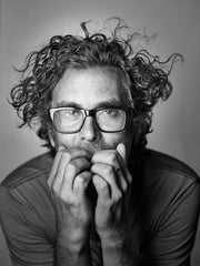 Black and white portrait of todd